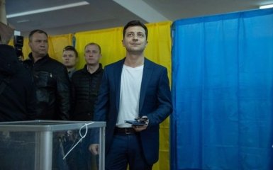 Зеленський проголосував на виборах президента України