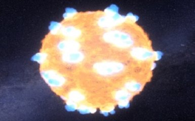 NASA показала вибух гігантської зірки "Супернова": опубліковано відео
