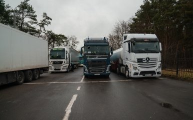 блокада граници Украины