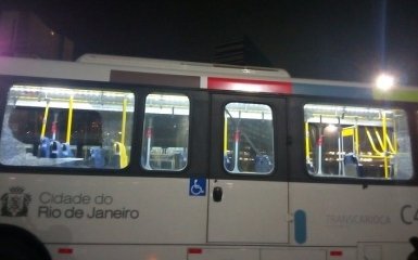 На Олимпиаде в Рио обстреляли автобус с журналистами: опубликованы фото