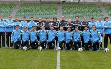 Юношеская сборная Украины по футболу сыграет на турнире в Минске