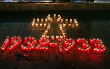 З'явилося фото з протесту росіян проти пам'яті Голодомору: соцмережі в ауті
