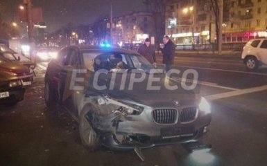 Девушка устроила люксовое ДТП в Киеве: появились фото