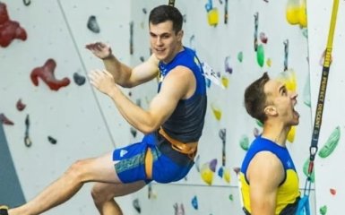 Украинские спортсмены выиграли золото и серебро Кубка Европы по скалолазанию