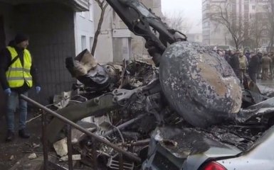 Падение вертолета в Броварах. Чиновники ГСЧС получили первые подозрения