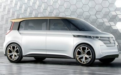 Volkswagen представила концепт электрического микроавтобуса Budd-e (5 фото, видео)