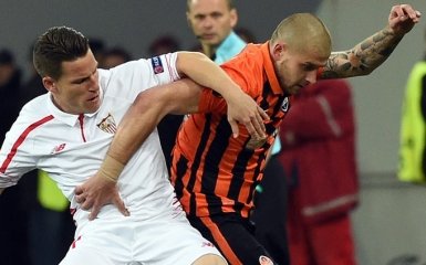 "Шахтер" сыграл в боевую ничью с "Севильей" в полуфинале Лиги Европы