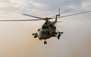 В России вертолет с военными попал в аварию: стали известны подробности