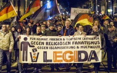Сотни человек были арестованы во время митинга в Лейпциге