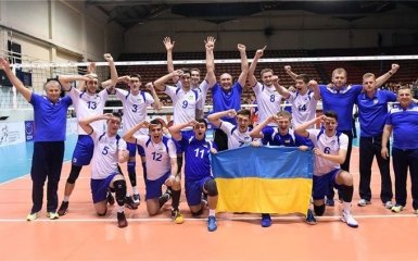 Украинские волейболисты сенсационно вышли на Чемпионат мира