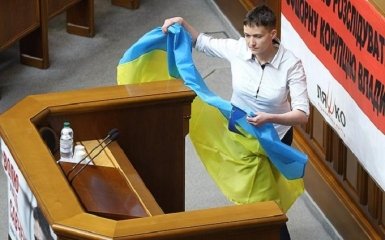 Війна на Донбасі: Савченко розповіла, що її дратує