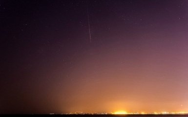 В Україні зробили яскраві фото "зоряного дощу"