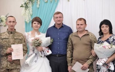 В прифронтовом Северодонецке людей уже женят по новым правилам: появились фото