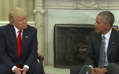 Обама і Трамп поговорили і обмінялися обіцянками: з'явилося відео