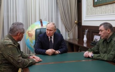 Путин и руководство генштаба армии РФ