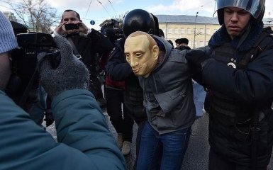 У Москві затримали "Путіна": опубліковано фото
