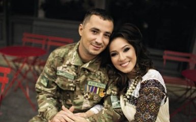 Украинская певица и герой АТО отправились в медовый месяц: появилось фото