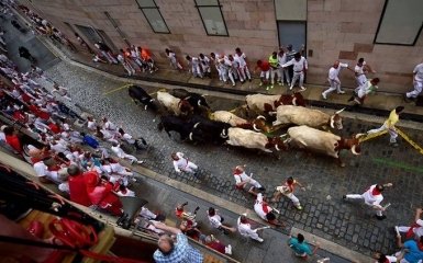 В Испании проходит популярный фестиваль быков: появились первые зрелищные видео