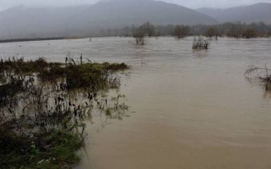 Паводок на Закарпатье стал рекордным за 10 лет: появились фото и видео