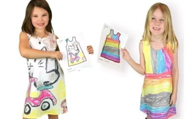 У детей появилась возможность самим создавать дизайн своей одежды: опубликованы фото