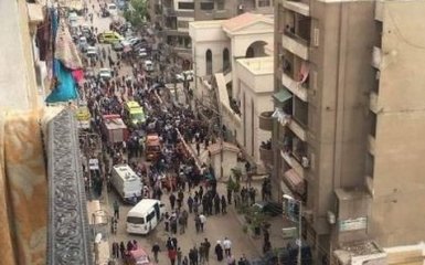 Вибух у церкві в Єгипті: кількість загиблих різко зросла, з'явилося відео моменту детонації