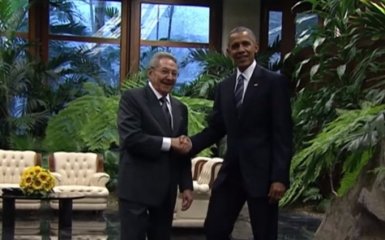На Кубі відбулася історична зустріч Обами і Кастро: опубліковано відео