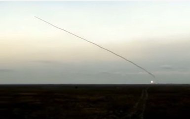 Появилось новое яркое видео пуска украинских ракет