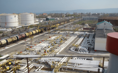 Морской нефтяной терминал в Феодосии