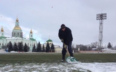 І тут лід: матч Кубка України "Нафтовик" - "Динамо" не відбудеться