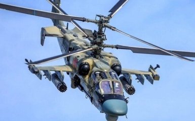 Російський гелікоптер Ка-52 упав над Азовським морем — ЗМІ