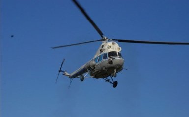 На Донбассе разбился вертолет сил АТО: есть погибшие