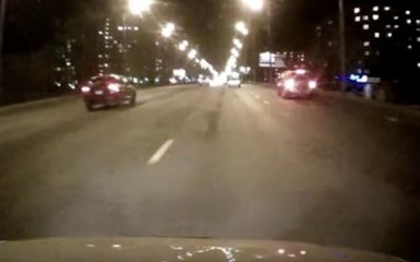 Громкое пьяное ДТП в Киеве: появилось видео момента аварии