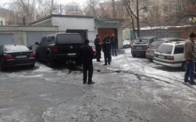 В Харькове взорвали авто бывшего замначальника областной полиции: появилось видео