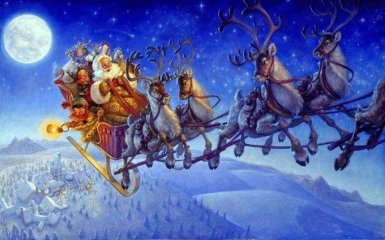 Санта-Клаус облетел весь мир и доставил миллиарды подарков: опубликовано видео