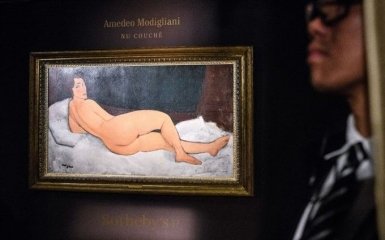 Картина Модильяни "Лежащая обнаженная" ушла с молотка за рекордную сумму