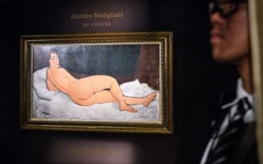 Картина Модільяні "Оголена, що лежить" пішла з молотка за рекордну суму
