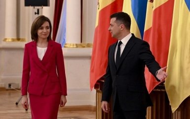 Президентка Молдови Мая Санду приїхала в Україну — відео зустрічі із Зеленським