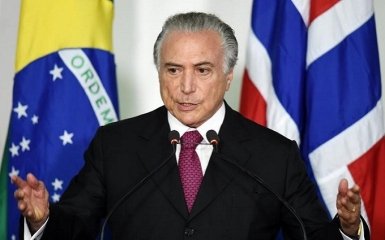 Президента Бразилії остаточно змістили, названий тимчасовий глава країни