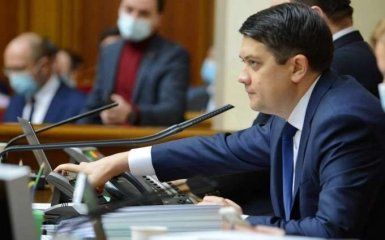 Разумков скликає Раду на термінове засідання через рішення Зеленського