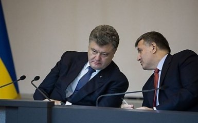 Стало известно о конфликте между Порошенко и Аваковым