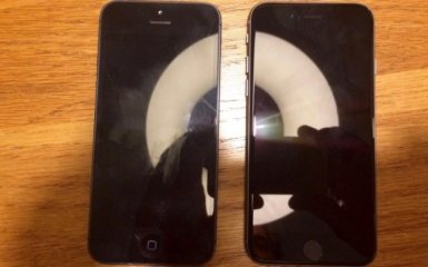 4-дюймовый смартфон Apple сфотографировали рядом с iPhone 5