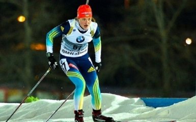 Украинская биатлонистка отстранена от соревнований