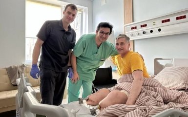 Украинские врачи впервые провели операцию по вживлению протеза в кость