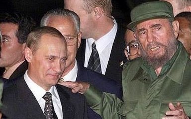Путин поздравил Кастро с 90-летием: соцсети высмеяли президента России