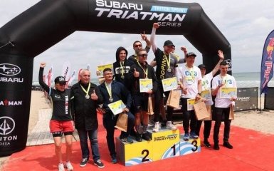 В Черноморске состоялся турнир по триатлону для аматоров TRITON SPRINT