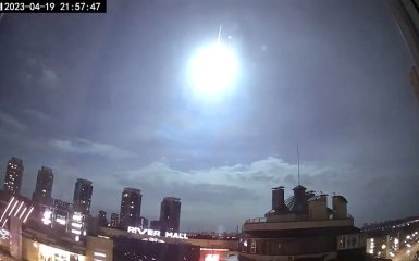 Международная метеорная организация рассказала детали падения над Киевом болида весом 300 кг