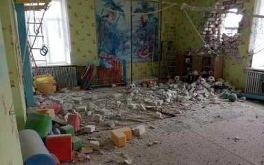 Боевики обстреляли детский сад в Станице Луганской