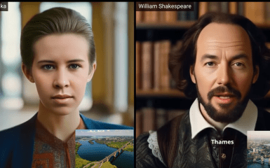 Леся Українка та Вільям Шекспір