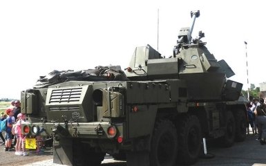 В Украину поступили первые САУ Zuzana 2