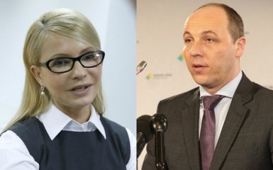 "Голливуд" в Раде: Парубий вступил в перепалку с Тимошенко